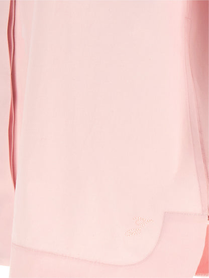 Jacquemus La Chemise Pittore Shirt — Pink Cotton Shirt