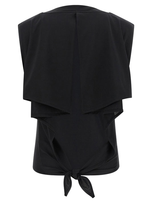 Jacquemus Le Marcel Moisson Top — Black Topwear
