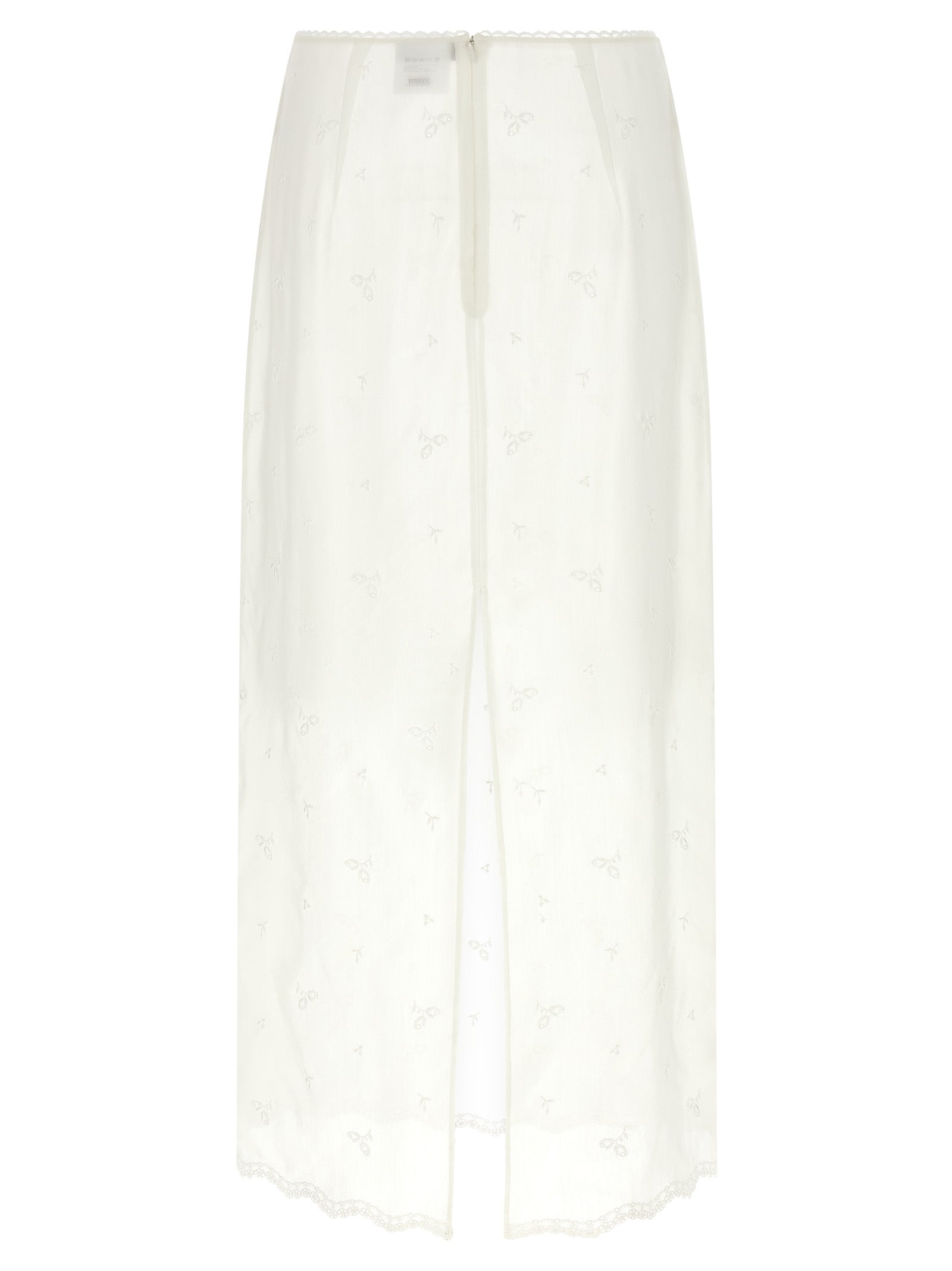 Magda Butrym '16' Skirt — White Midi Skirt