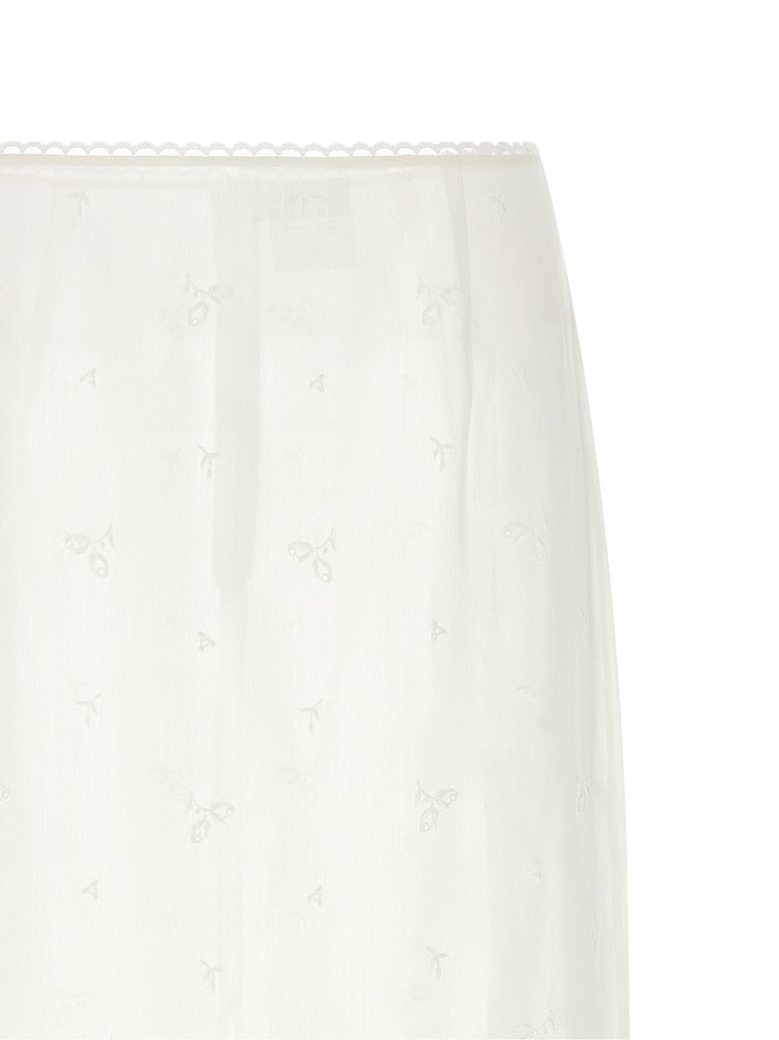 Magda Butrym '16' Skirt — White Midi Skirt