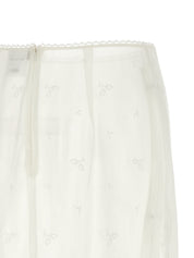 Magda Butrym '16' Skirt — White Midi Skirt