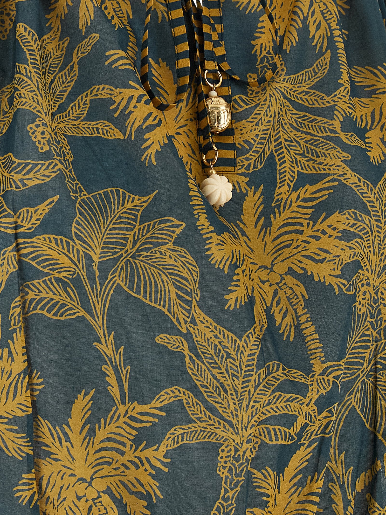 Eres Crocodile Top — Beachwear Crop for Women