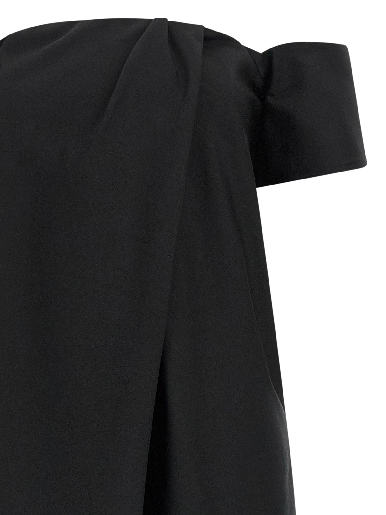 Magda Butrym Re26 Off-Shoulder Wool-Silk Dress