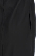 Magda Butrym Re26 Off-Shoulder Wool-Silk Dress