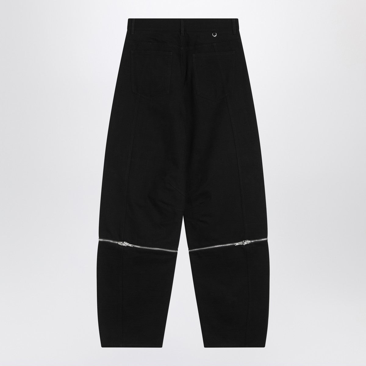 Moncler X Willow Smith black trousers with zip detail