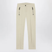 Moncler Grenoble Ivory slim trousers in GORE-TEX