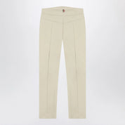 Moncler Grenoble Ivory slim trousers in GORE-TEX