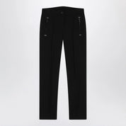 Moncler Grenoble Black slim trousers in GORE-TEX