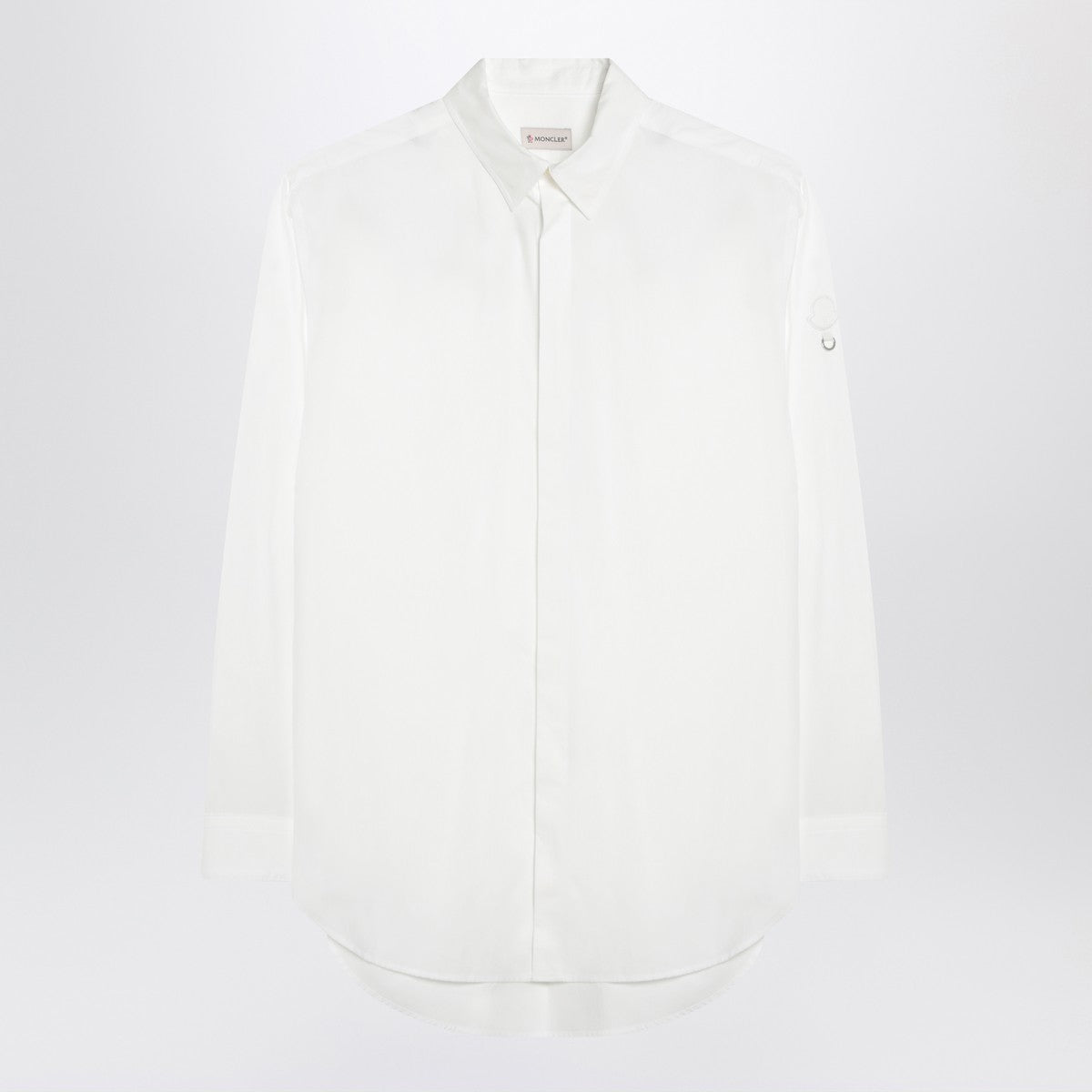 Chemise en coton blanc Moncler X Willow Smith