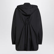 Moncler Black zip parka in nylon