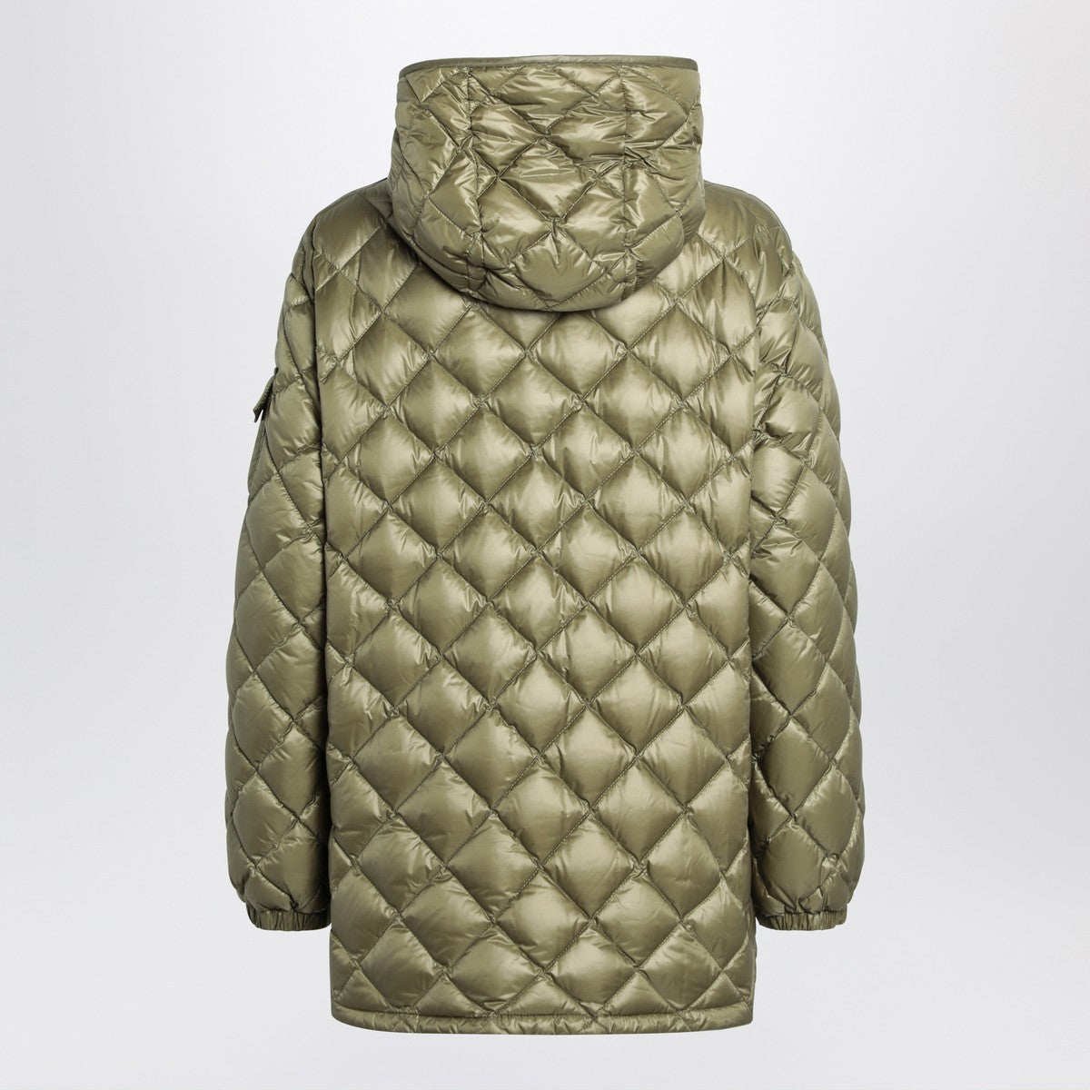 Moncler Green Quilted Nylon Jacket — Women’s Elegant Outerwear