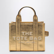 Marc Jacobs The Small Tote Bag in gold leather