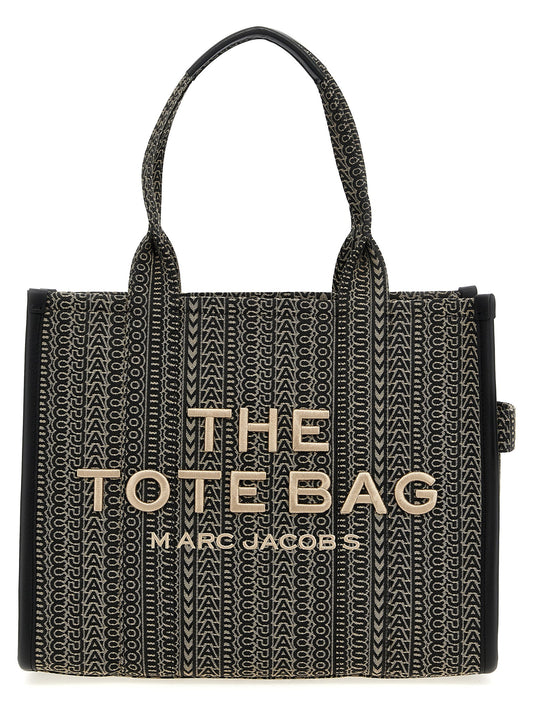 Marc Jacobs The Monogram Jacquard Large Tote Shopping Bag