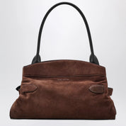 Marc Jacobs Dakota bag in suede Dark Brown