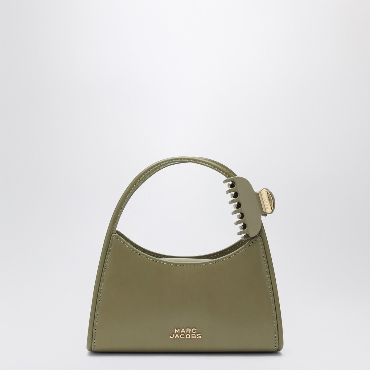 Marc Jacobs Reed green The Glam Claw Clip bag