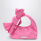 Sac en nylon Marc Jacobs Mini The Bow en rose