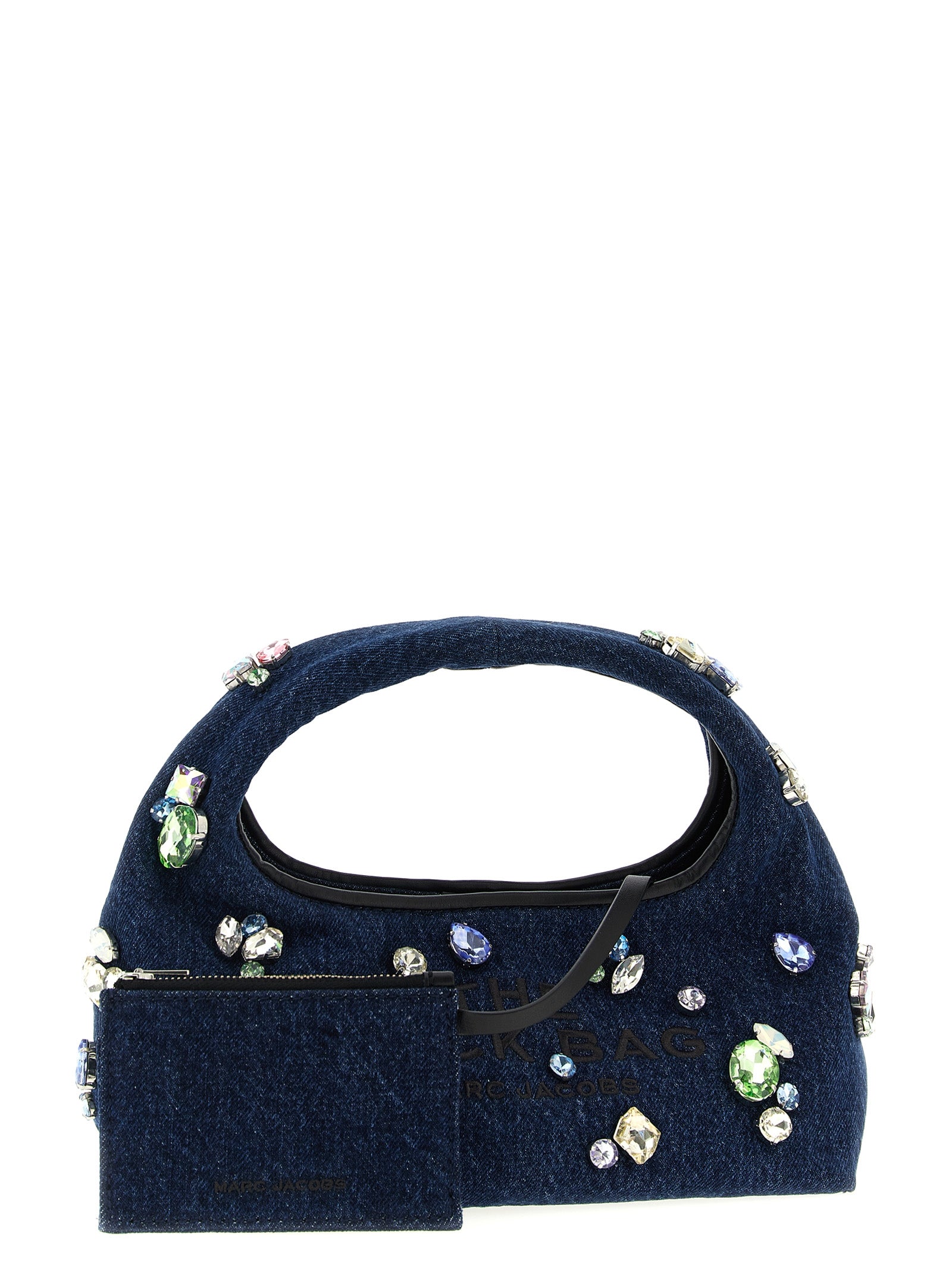 Marc Jacobs Gem Denim Mini Sack Handbag — Blue, €450