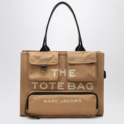 Marc Jacobs The Cargo Canvas Large Tote Bag camel