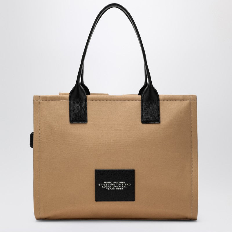 Marc Jacobs The Cargo Canvas Large Tote Bag camel
