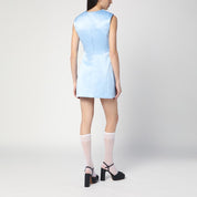 Marc Jacobs Sky blue satin mini dress