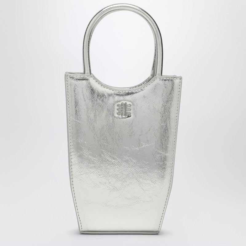 JW PEI Fei silver bag — compact luxury phone shoulder bag