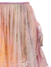 Zimmermann Dawning Lace Billow Skirt — Long Lace Skirt