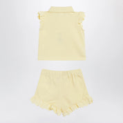 Polo Ralph Lauren Light yellow two-piece cotton set