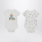 Polo Ralph Lauren Set of two Polo Bear cotton bodysuits