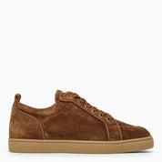Christian Louboutin Brown Suede Trainer — Men’s Sneakers