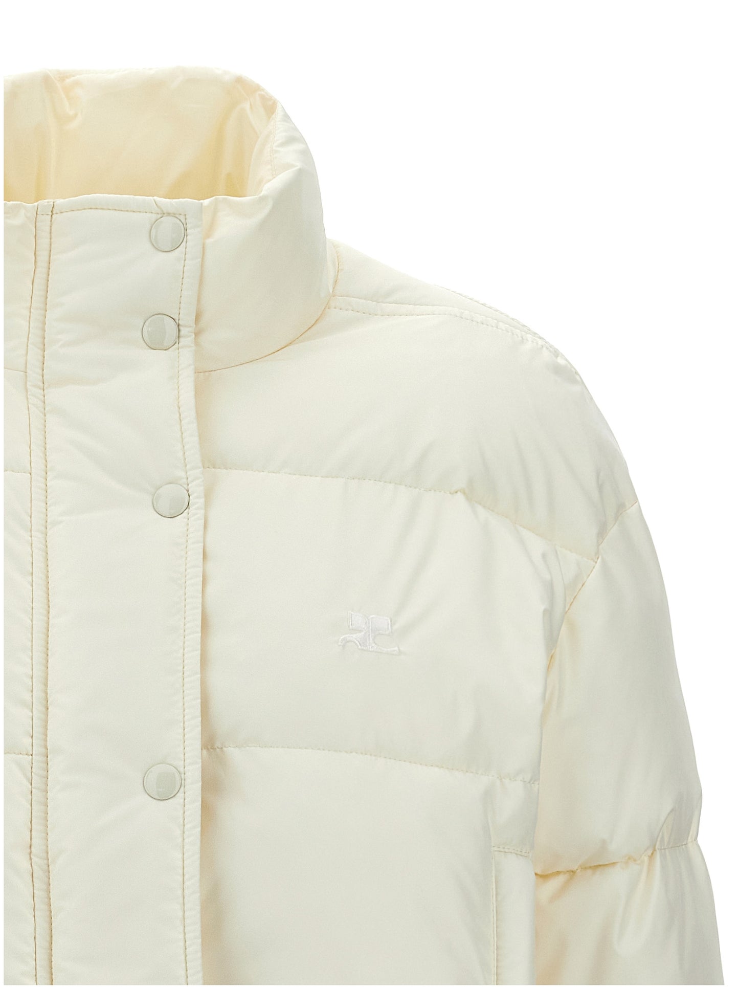 Courrèges AC Cropped Down Jacket — Women's Puffer