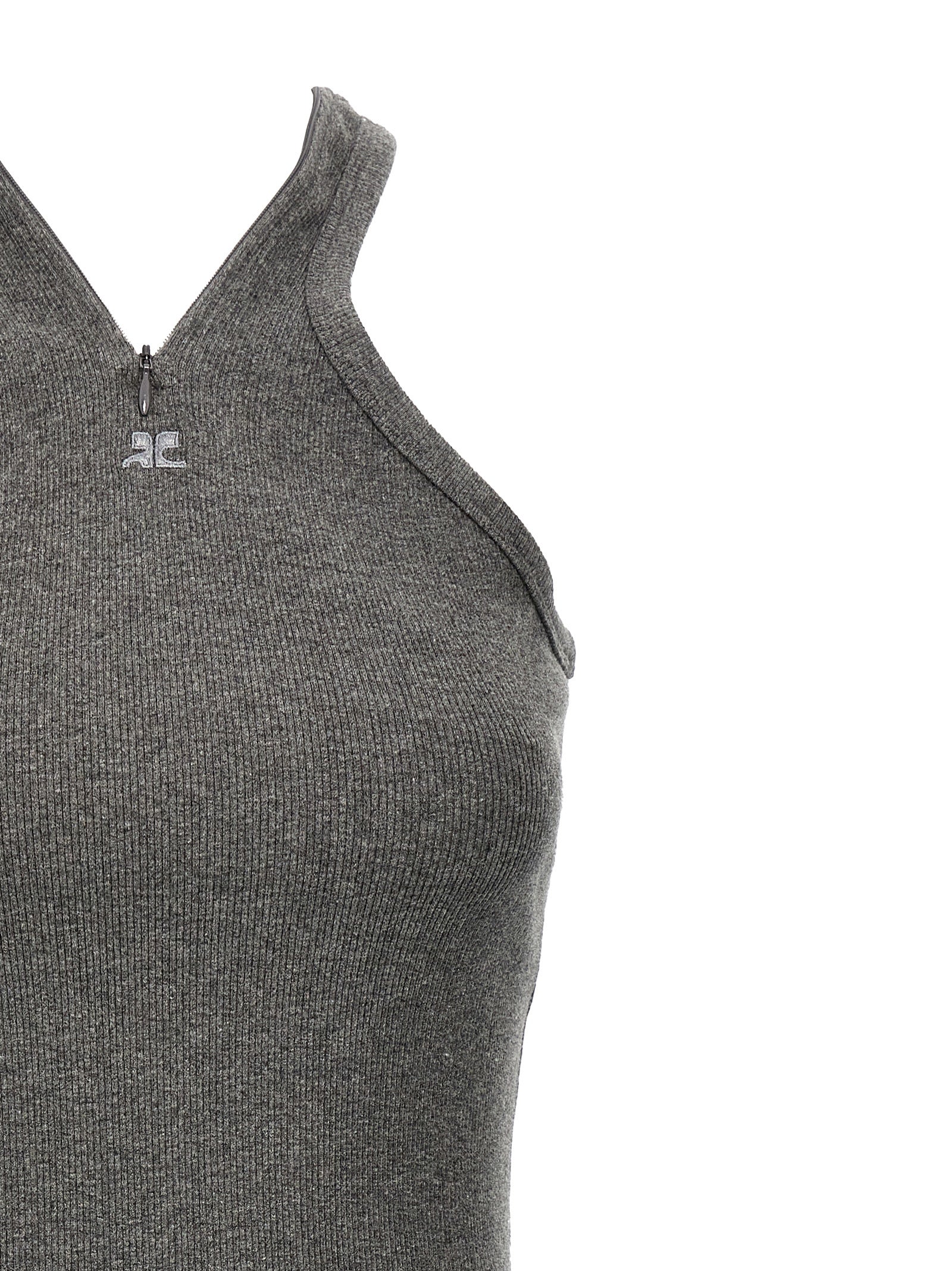 Courreges Criss Cross 90s Mini Dress