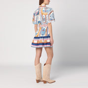 FARM Rio Mini linen dress with belt