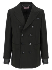 Martine Rose Striped Double-breasted Blazer