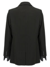 Martine Rose Striped Double-breasted Blazer