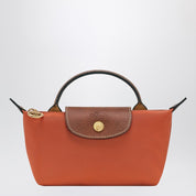 Pochette Longchamp Le Pliage Original couleur brique