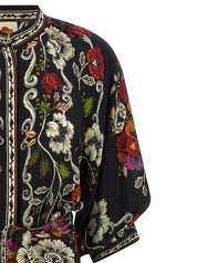 Farm Rio Rococò Flowers Dress — Floral Viscose Dress