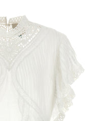 Farm Rio Openwork Detail Blouse