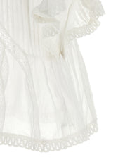 Farm Rio Openwork Detail Blouse