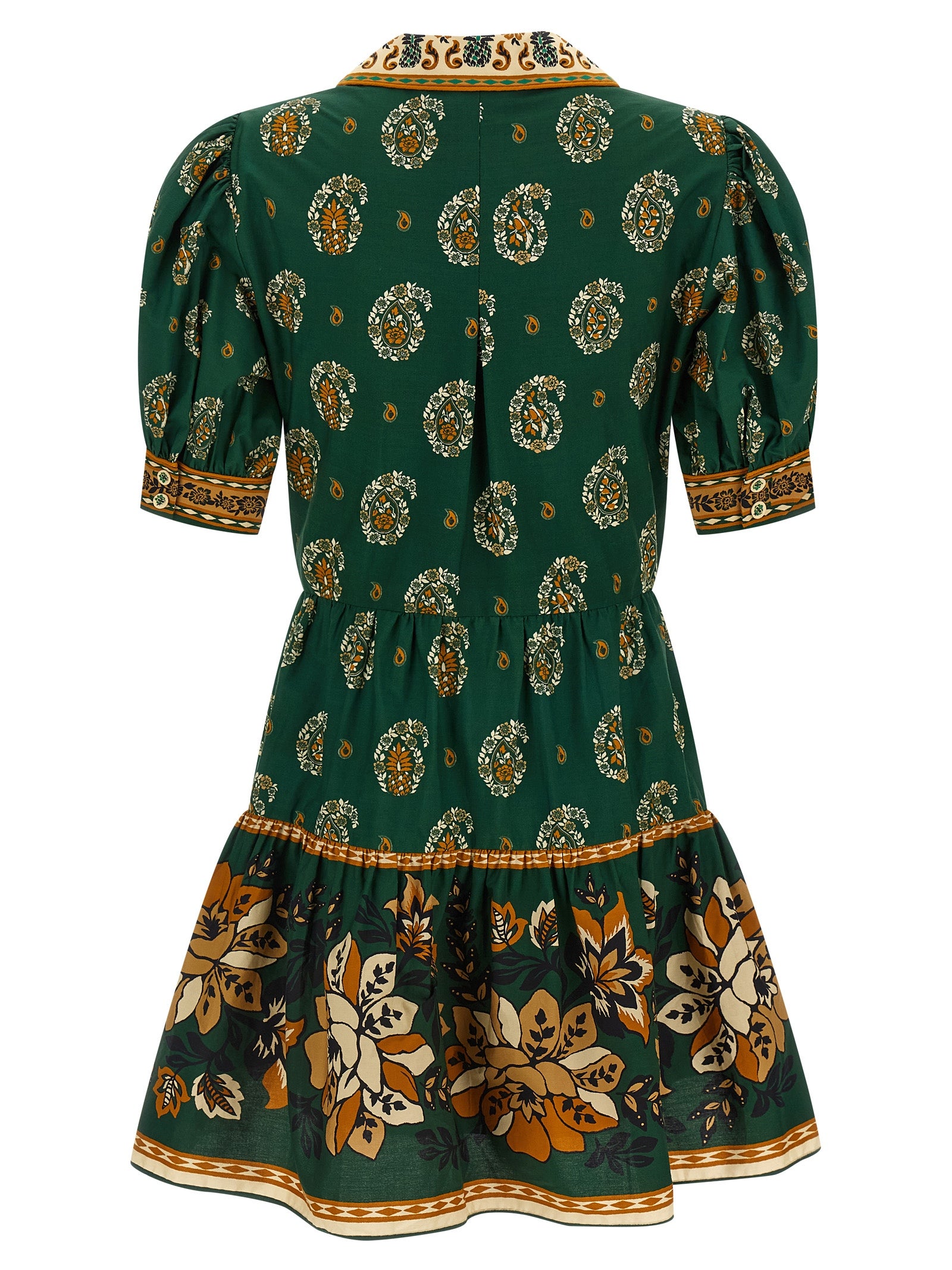 Farm Rio Ayla Green Dress