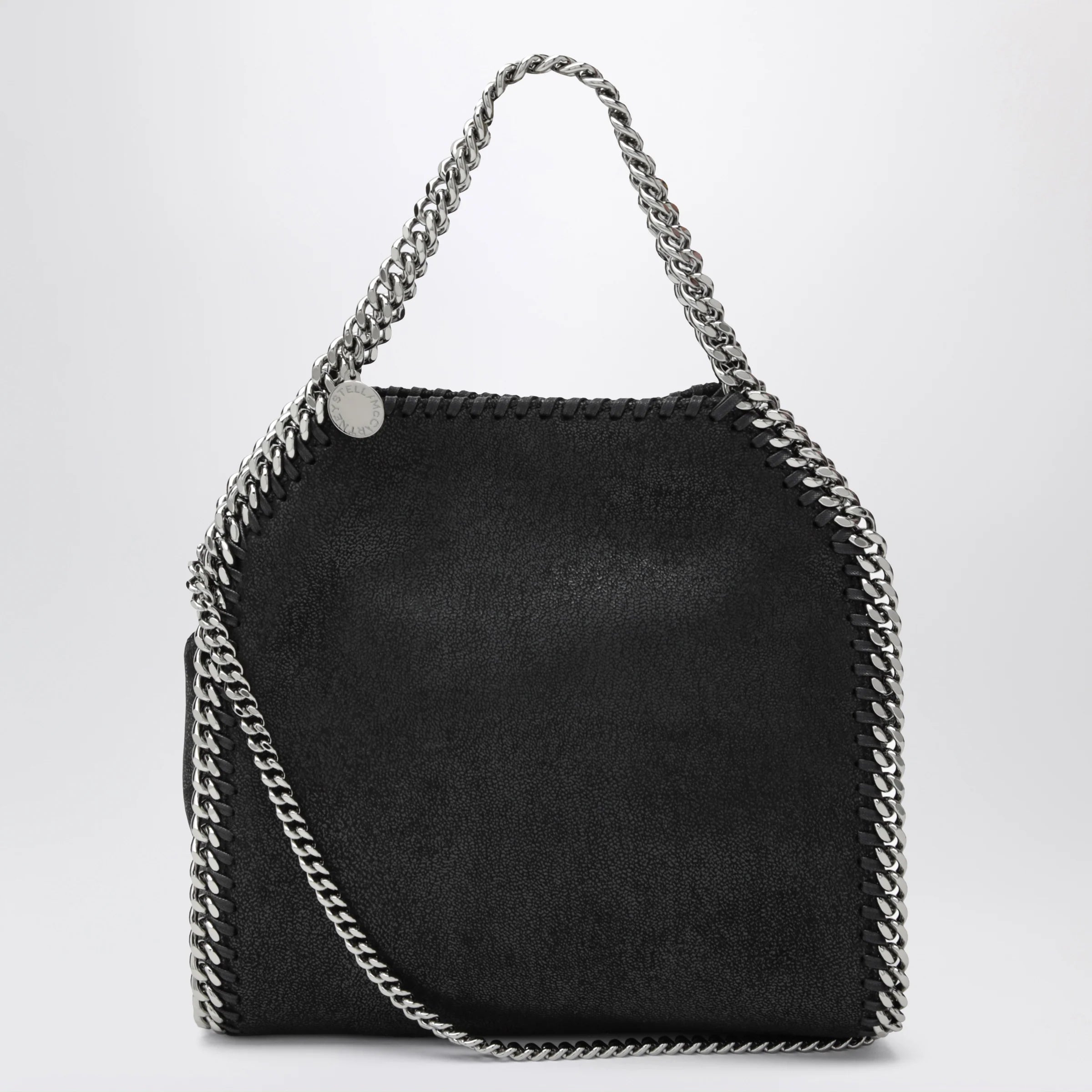 Stella McCartney Falabella Mini Tote bag in black/silver