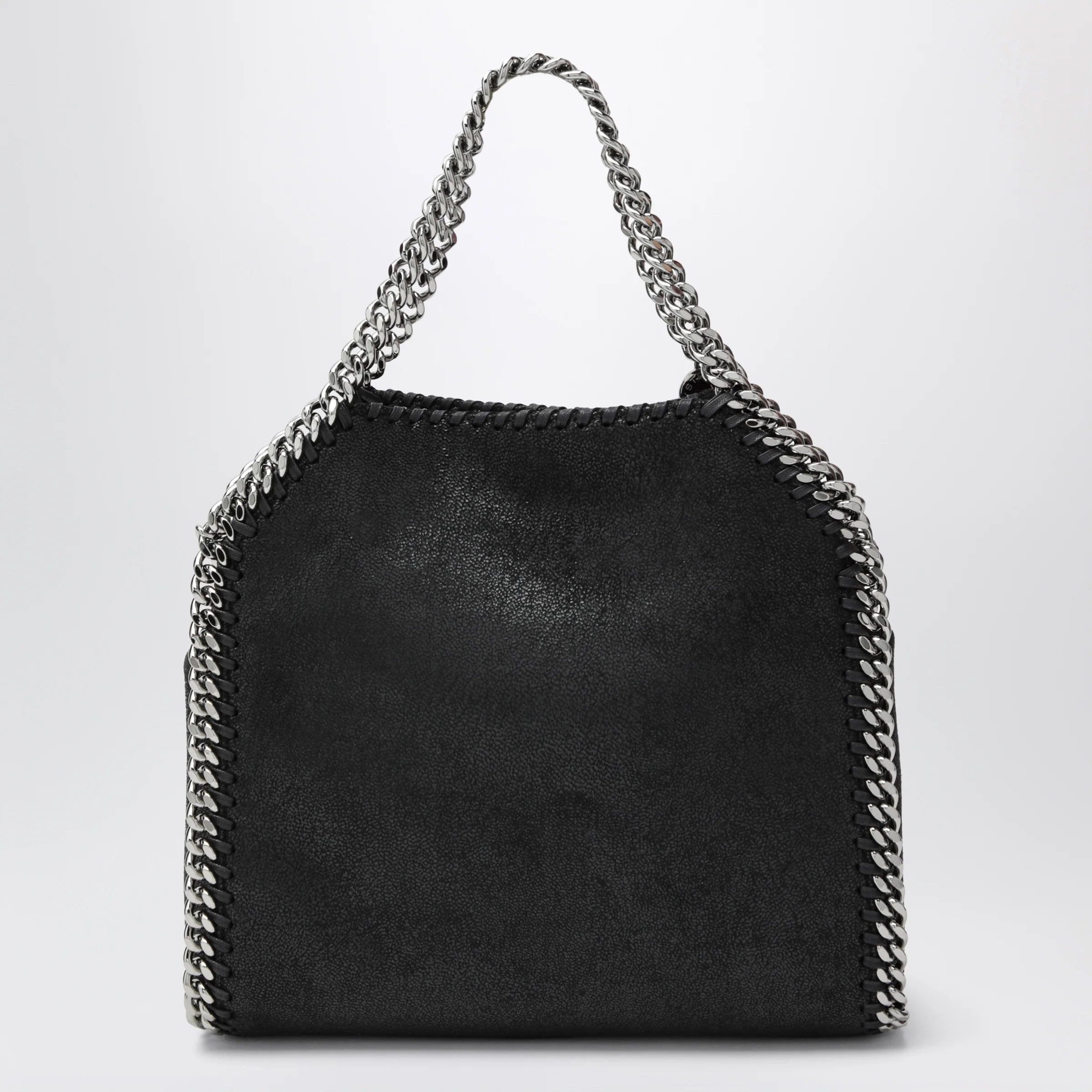 Stella McCartney Falabella Mini Tote bag in black/silver