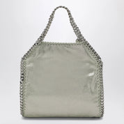 Mini Falabella tote bag in light lime green by Stella McCartney