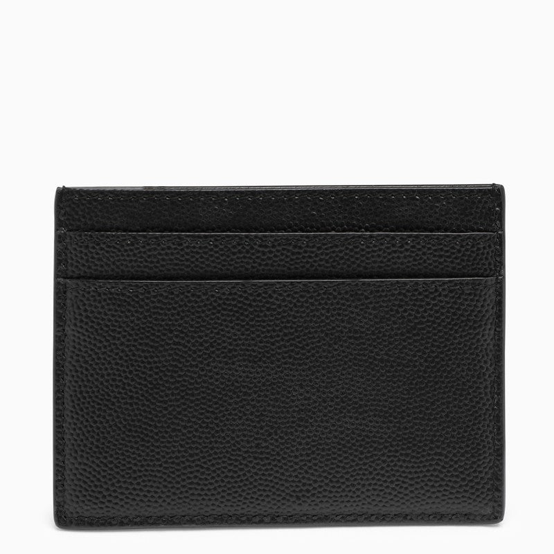 Saint Laurent Black leather cardholder