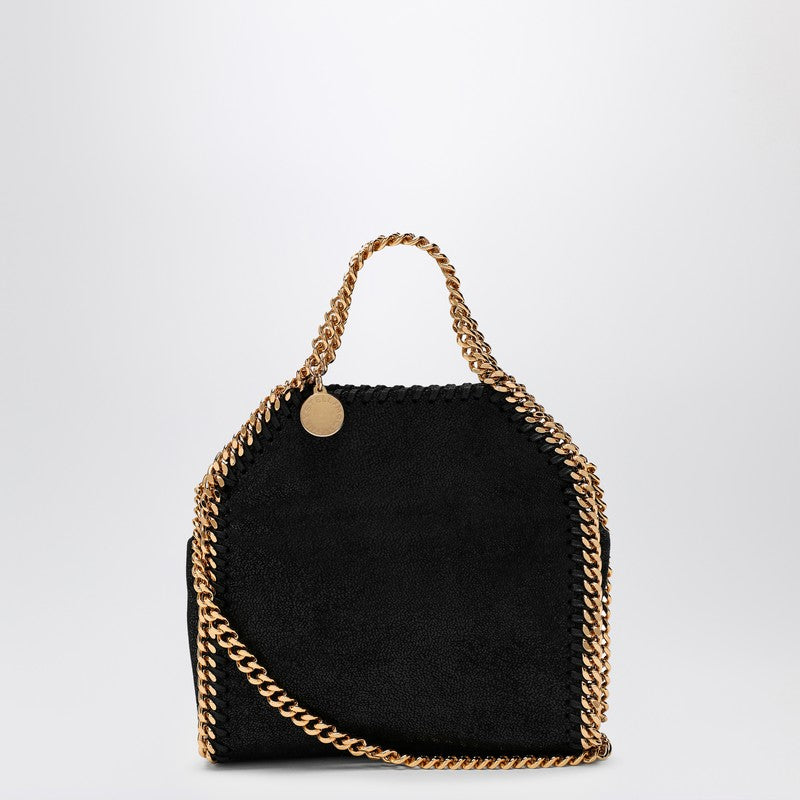 Stella McCartney Black Falabella micro tote bag