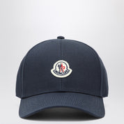Moncler Navy Baseball Cap — Cotton Logo Cap