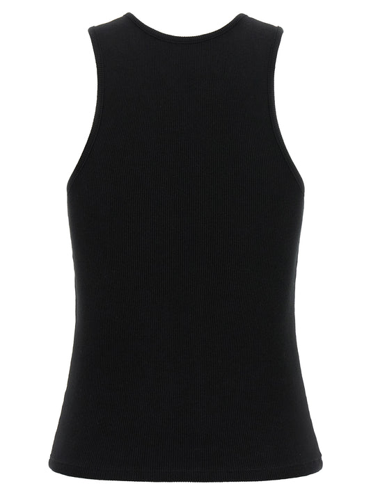 Vivienne Westwood 90s Top - Black Ribbed Jersey