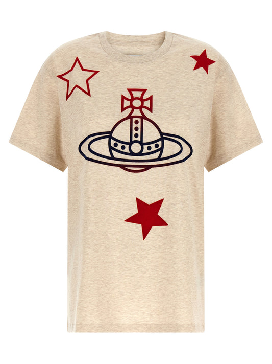 Vivienne Westwood Orb & Stars Classic T‑shirt — Topwear