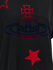 Vivienne Westwood T-shirt — Orb & Stars Classic (Black)