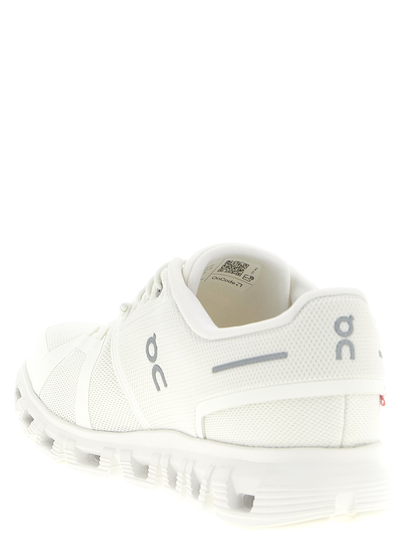 On Cloud 6 Sneakers for Men — White Performance