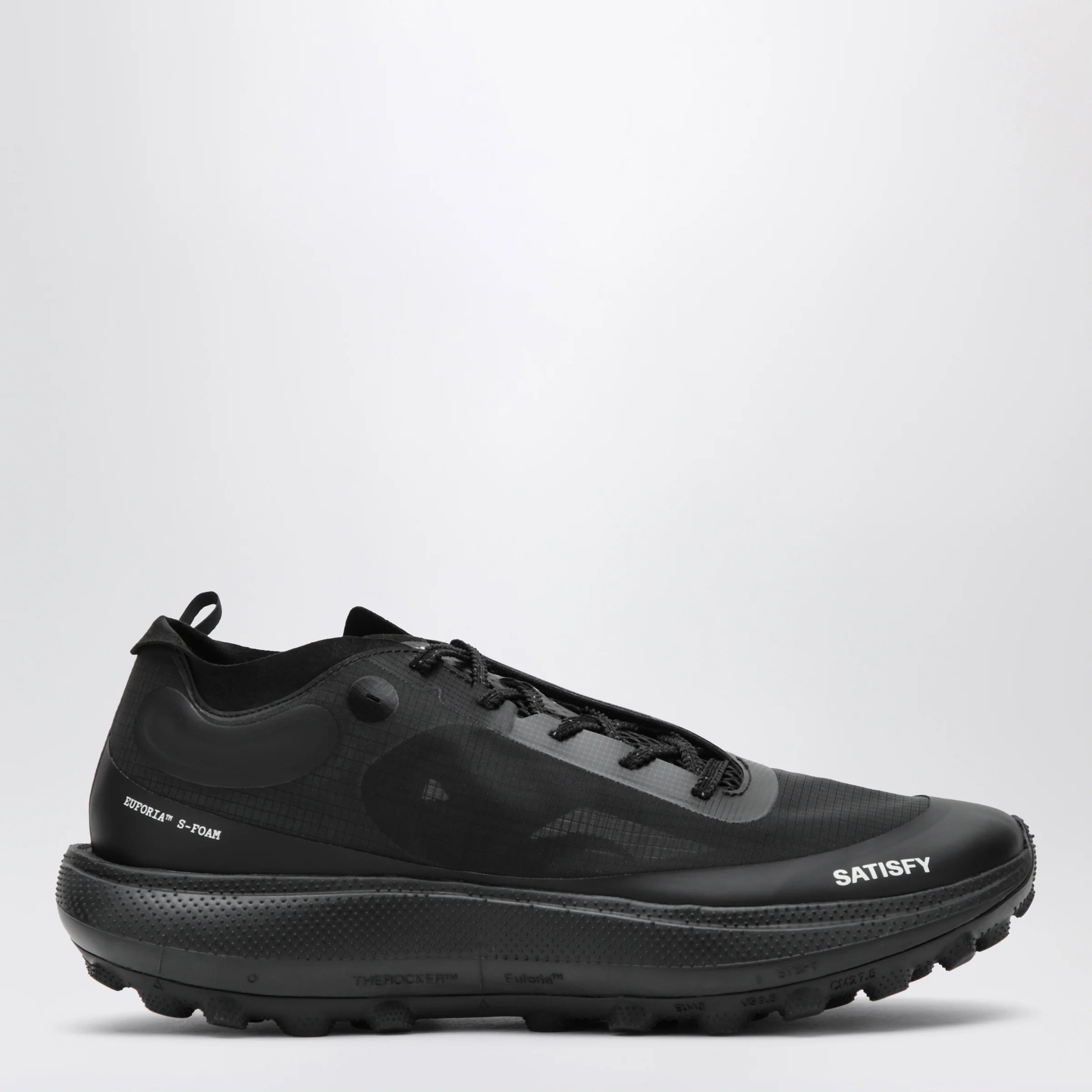 Satisfy Black TheROCKER Sneakers